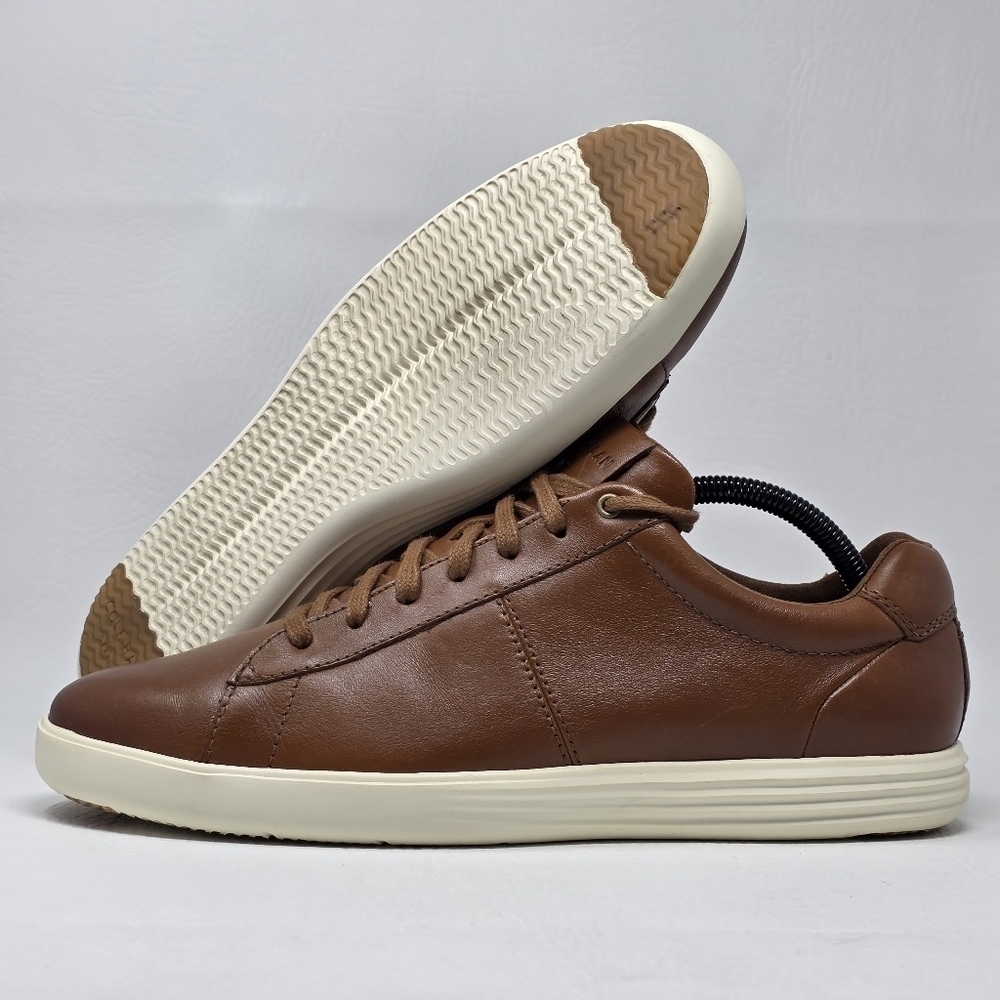 Cole Haan Grand Crosscourt II Brown Casual Walking Sneakers C32500 Men Size 9 M